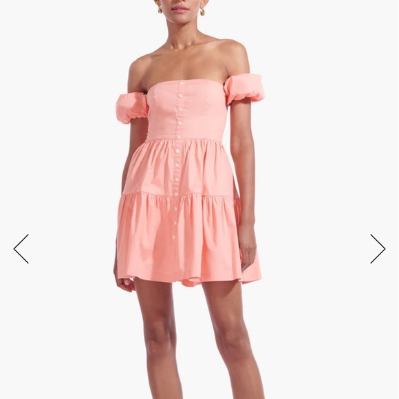 STAUD Dresses & Skirts - STAUD ELIO MINI DRESS